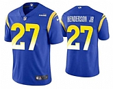 Nike Men & Women & Youth Los Angeles Rams #27 Darrell Henderson Jr. Royal Vapor Untouchable Stitched Football Jersey,baseball caps,new era cap wholesale,wholesale hats